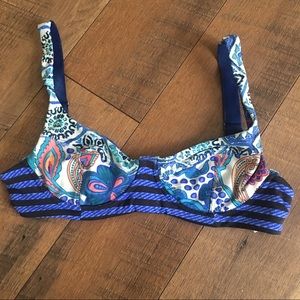 MAAJI underwire Swim top in blue | Size M